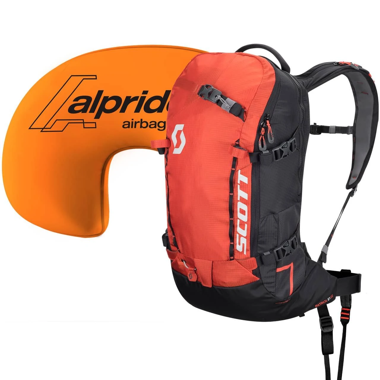 Scott Patrol E1 22 Kit Burnt Orange/black 1 Scott Patrol E1 22 Kit Burnt Orange/black