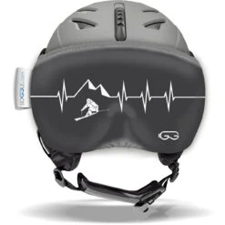 Soggle Vizor Heartbeat Skier