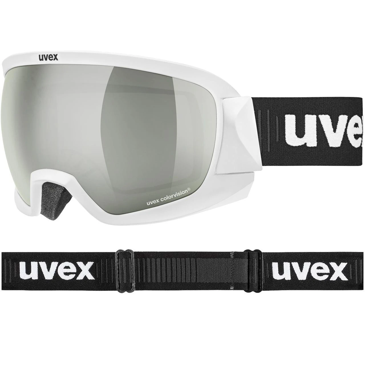 Uvex Contest CV White Matt / Silver-green 1 Uvex Contest CV White Matt / Silver-green