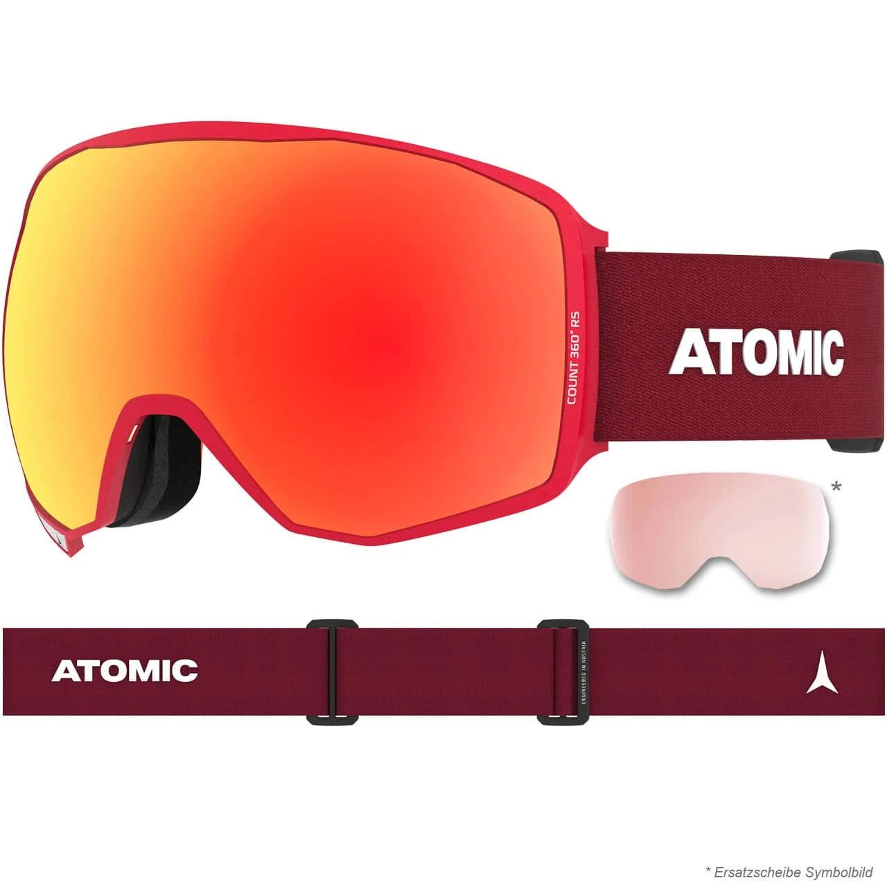 Atomic Count 360° HD RS Red + 2 Reserve Lenzen 1 Atomic Count 360° HD RS Red + 2 Reserve Lenzen