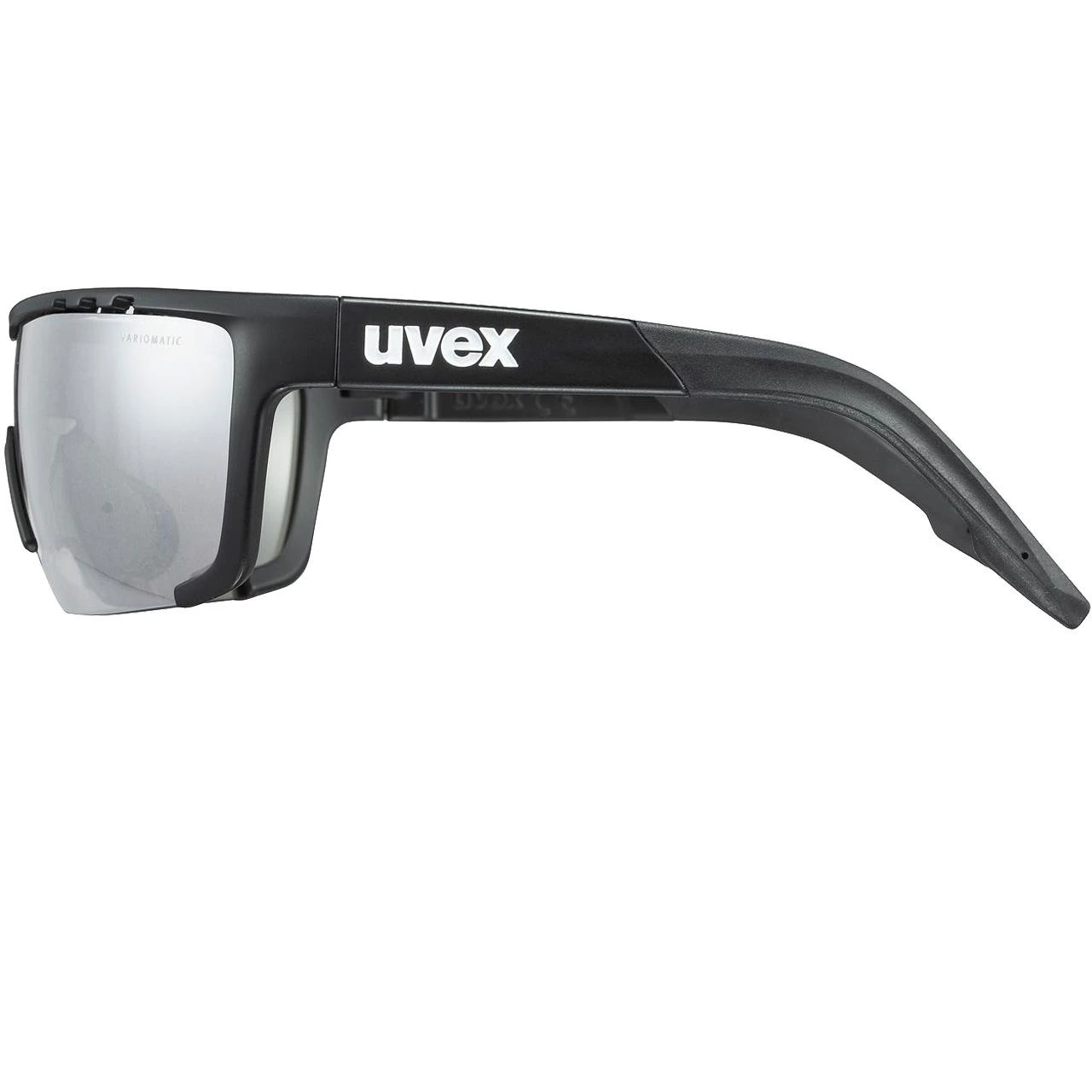 Uvex Sportstyle 707 CV Black Matt / Silver 2 Uvex Sportstyle 707 CV Black Matt / Silver - Afbeelding 2