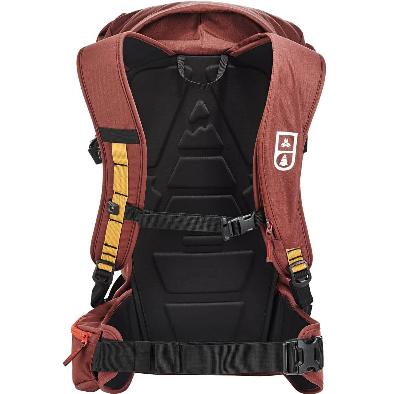 ARVA Backpack Calgary 26 Picture Burgundy 2 ARVA Backpack Calgary 26 Picture Burgundy - Afbeelding 2