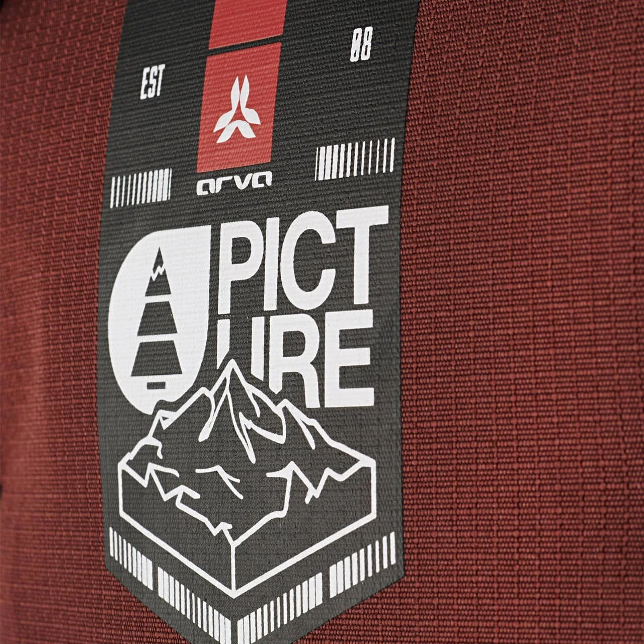 ARVA Backpack Calgary 26 Picture Burgundy 6 ARVA Backpack Calgary 26 Picture Burgundy - Afbeelding 6