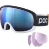 POC Fovea Clarity Comp+ Ura Black/hydro White/spektris Blue + 2 Reserve Lenzen