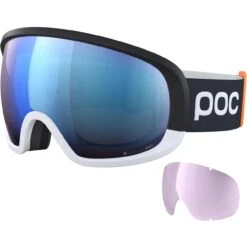 POC Fovea Clarity Comp Ura Black/hydro White/spektris Blue + Reserve Lens