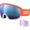 POC Fovea Clarity Comp Flo Orange/hydro White/spektris Blue + Reserve Lens