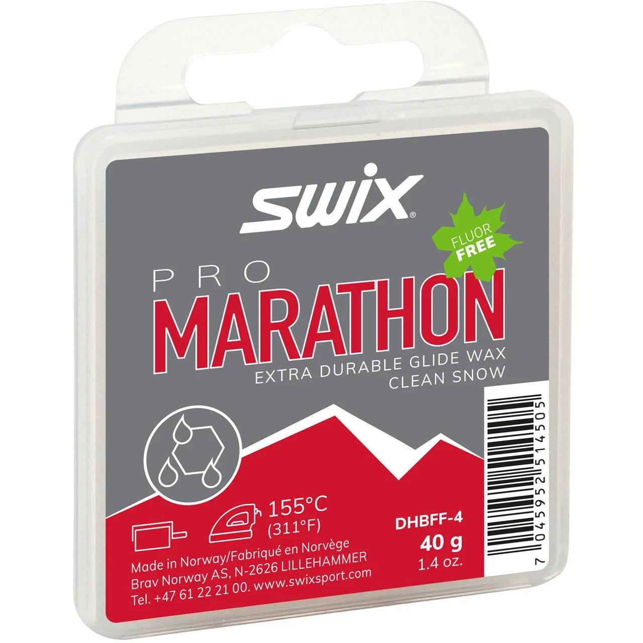 Swix Marathon Black Fluor Free (40 G) 1 Swix Marathon Black Fluor Free (40 G)