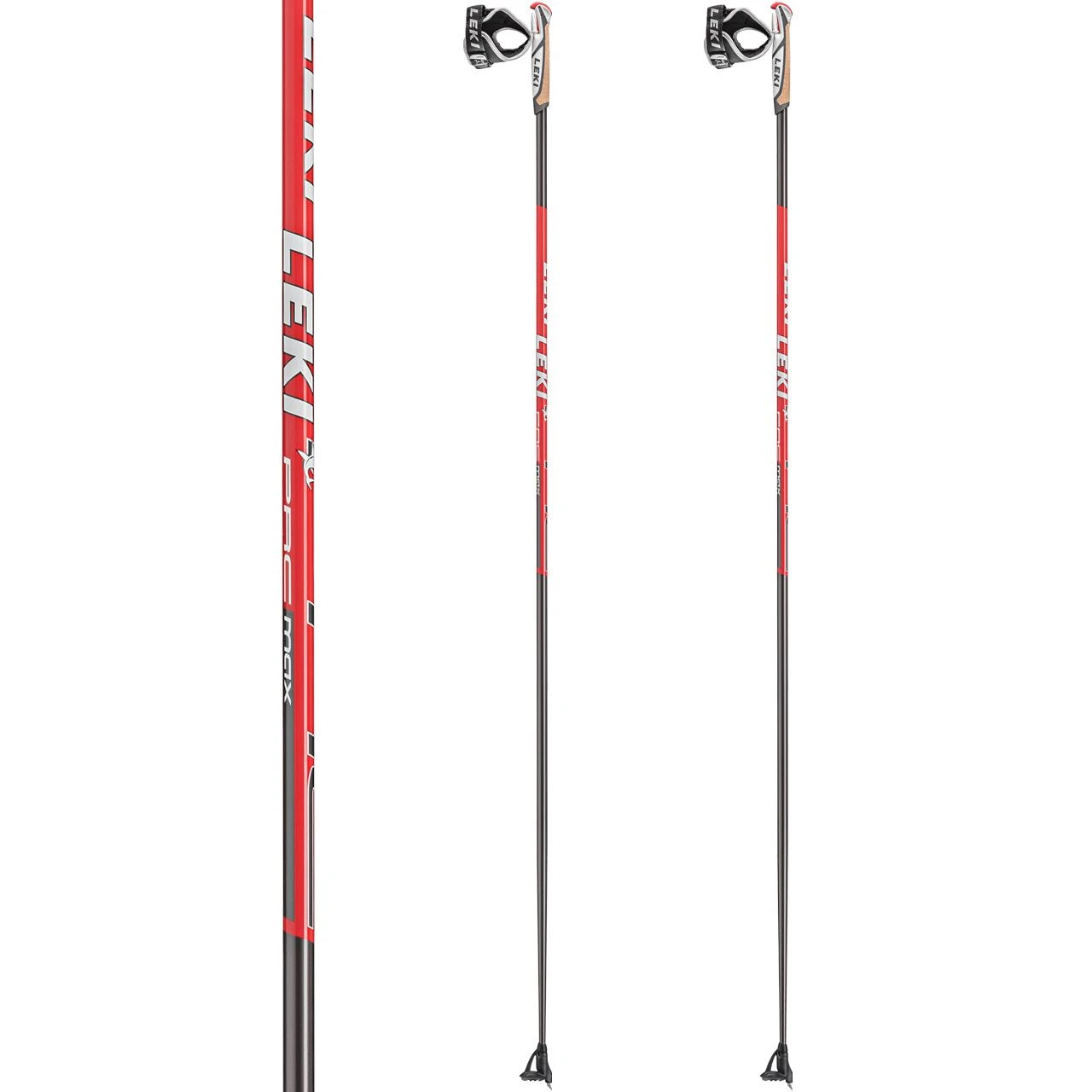 Leki PRC Max Anthra/white/neonred 2 Leki PRC Max Anthra/white/neonred - Afbeelding 2