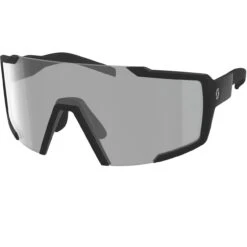 Scott Shield LS Sunglasses Black Matt/grey Light Sensitive