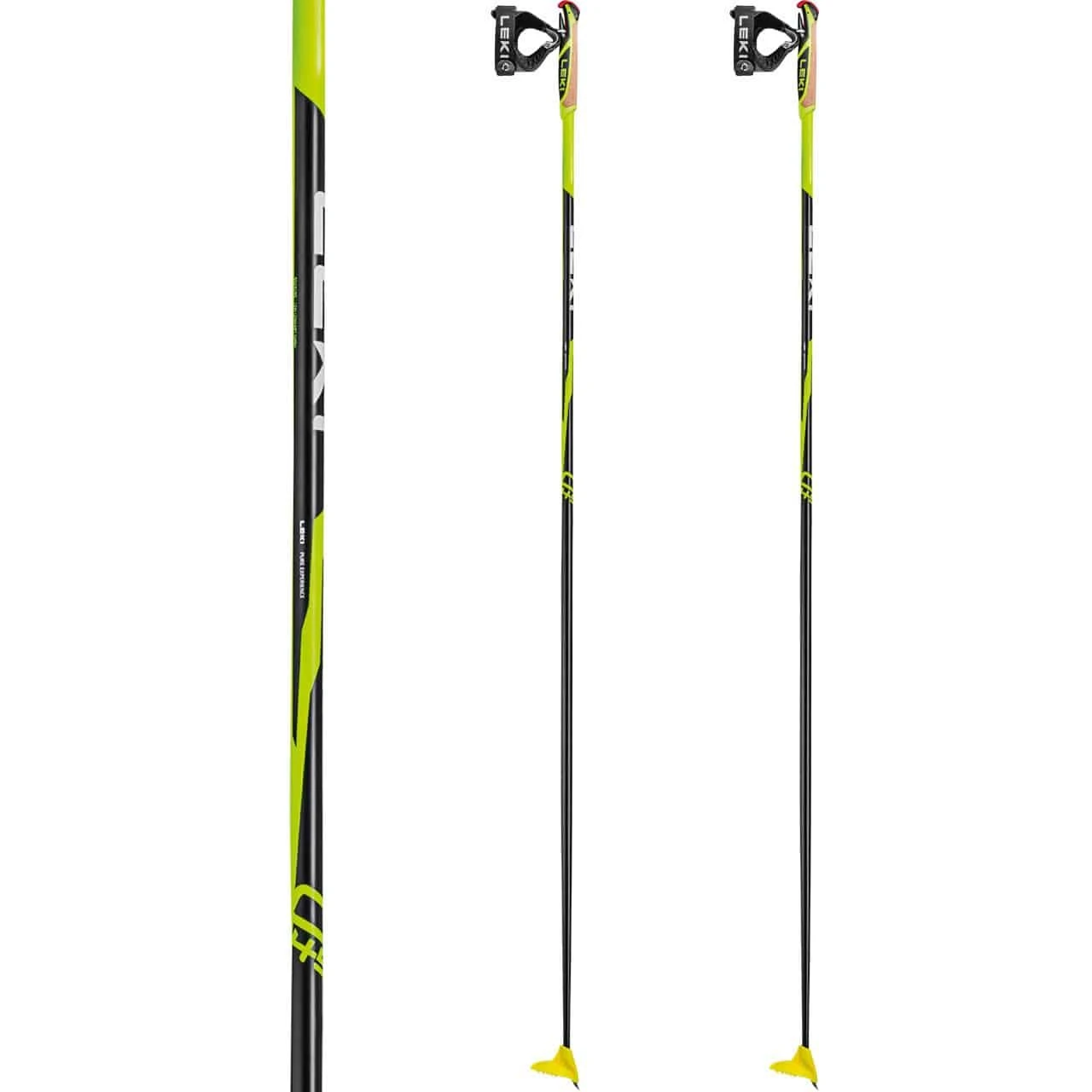 Leki CC 450 Neonyellow/black/white 2 Leki CC 450 Neonyellow/black/white - Afbeelding 2