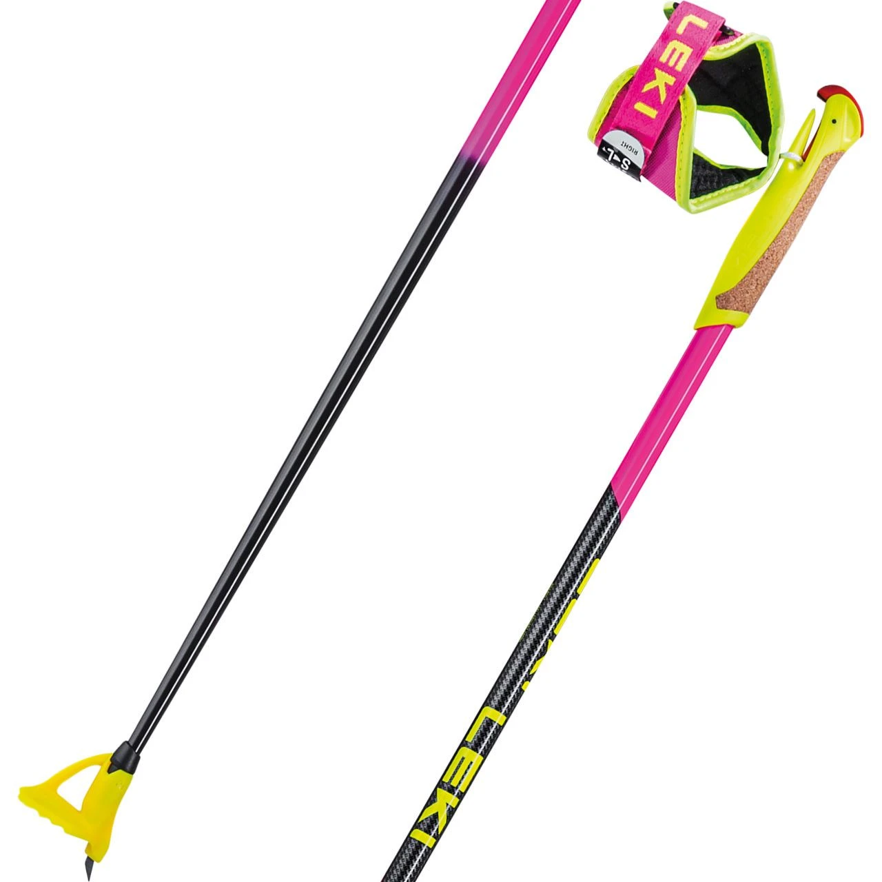 Leki HRC Junior Neonpink/neonyellow/black 1 Leki HRC Junior Neonpink/neonyellow/black
