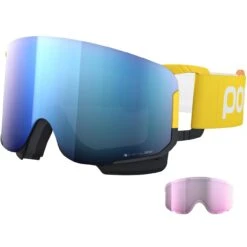 POC Nexal Clarity Comp Aventurine Yellow/uranium Black/spektris Blue + Reserve Lens