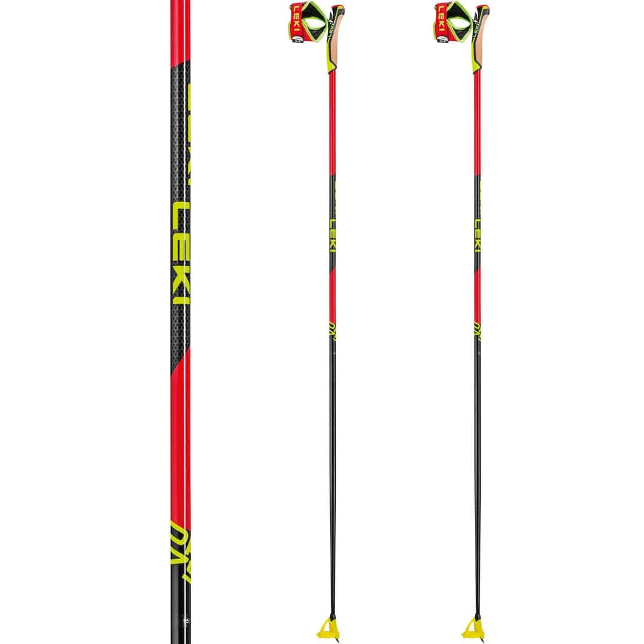 Leki PRC 750 Bright Red/neonyellow/black 2 Leki PRC 750 Bright Red/neonyellow/black - Afbeelding 2