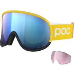 POC Retina Big Clarity Comp Aventurine Yellow/uranium Black/spektris Blue + Reserve Lens