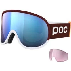 POC Retina Big Clarity Comp Garnet Red/hydrogen White/spektris Blue + Reserve Lens
