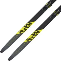 Fischer SCS Skate Black/yellow Inkl. Race Skate Binding (2022/23) -POC Race Ski Winkel 22 scs skate NP24020 4 1280x1280