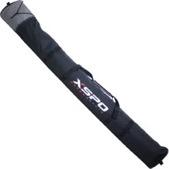 XSPO Skibag Alpine Deluxe Vario 1 Pair 175/195 Cm Black/grey