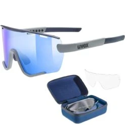 Uvex Sportstyle 236 Set Rhino Deep Space Matt / Mirror Blue