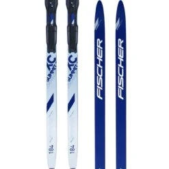 Fischer Summit Crown Blue EF Incl. Compact Step-In Bindingen (2022/23)