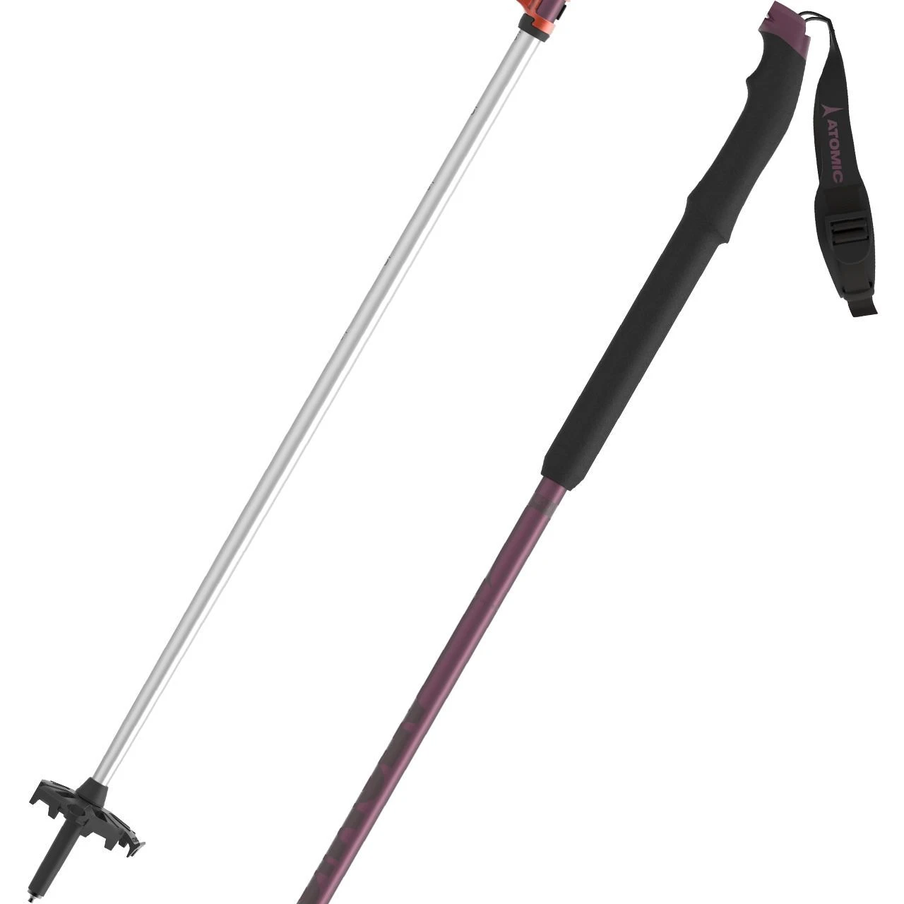 Atomic BCT Touring SQS W Poles Plum 1 Atomic BCT Touring SQS W Poles Plum