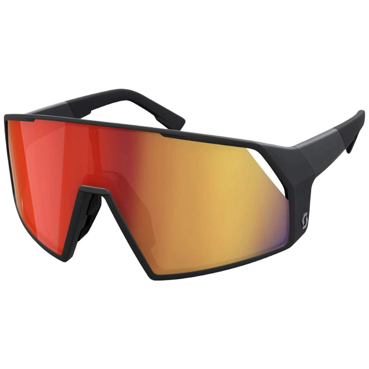 Scott Pro Shield Sunglasses Black/red Chrome 1 Scott Pro Shield Sunglasses Black/red Chrome