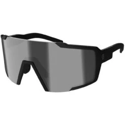 Scott Shield Compact LS Sunglasses Black Matt/grey Light Sensitive