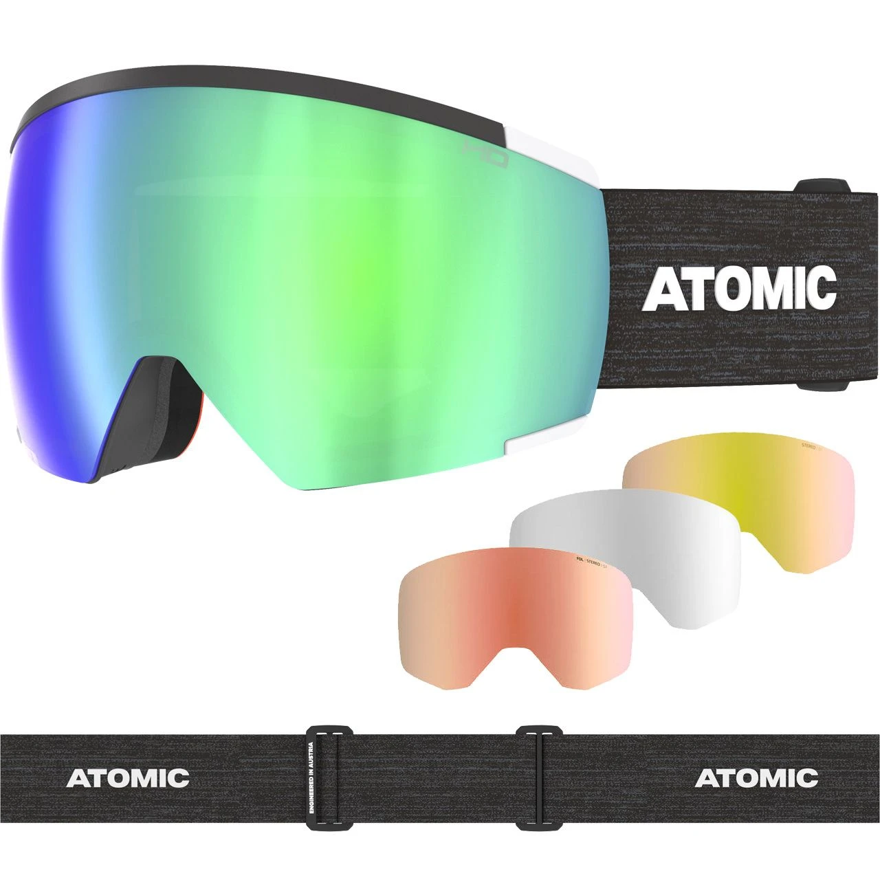 Atomic Redster WC HD Black + 3 Reserve Lenzen 1 Atomic Redster WC HD Black + 3 Reserve Lenzen